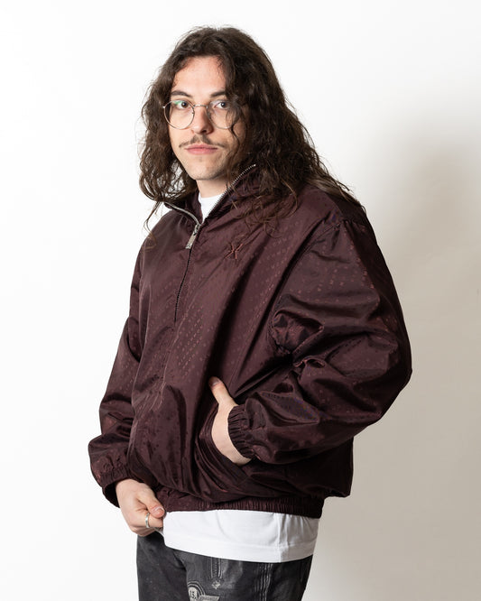 Giubbotto Richmond X in nylon con logo all-over uomo