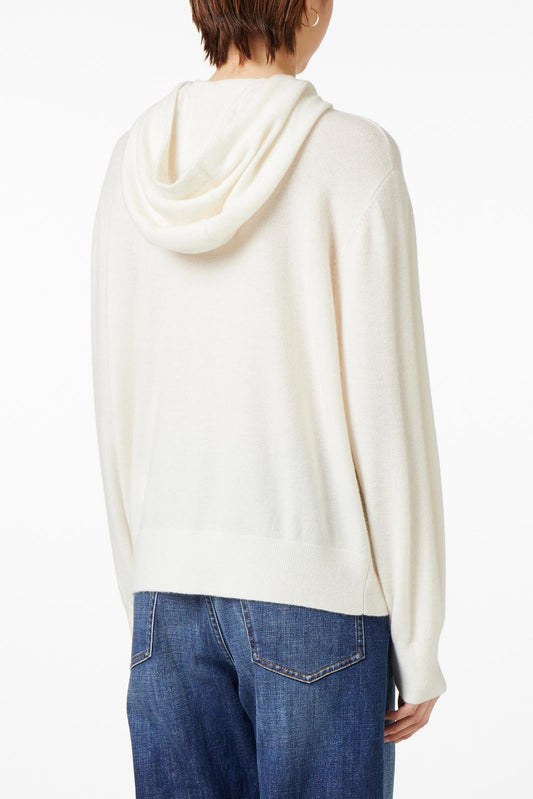 Maglia Iceberg con cappuccio in cashmere donna