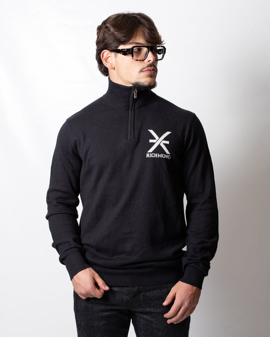 Maglia Richmond X mezza zip uomo