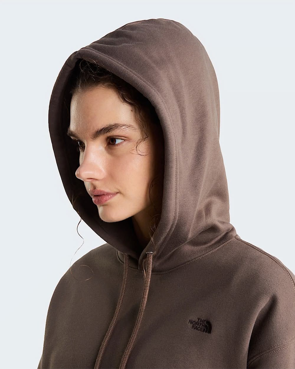 Felpa The North Face con logo ricamato
