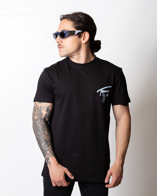 T-Shirt Tommy Jeans con logo signature uomo