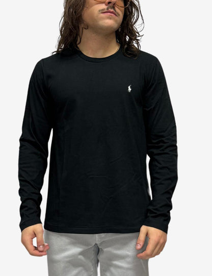 T-Shirt Polo Ralph Lauren basic manica lunga uomo