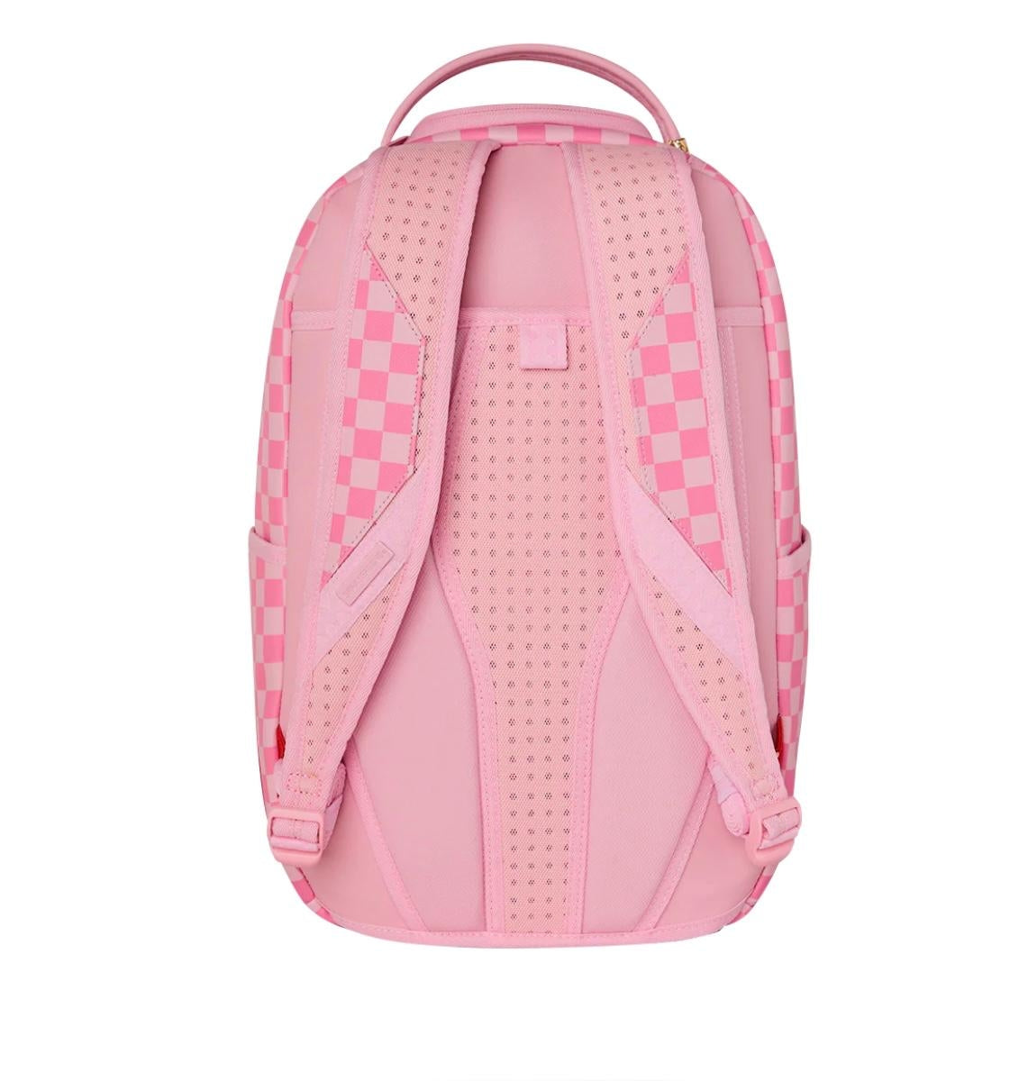 Zaino Sprayground fucsia "Pink sharks in paris patch backpack"