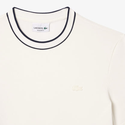 T-Shirt Lacoste con girocollo a righe uomo