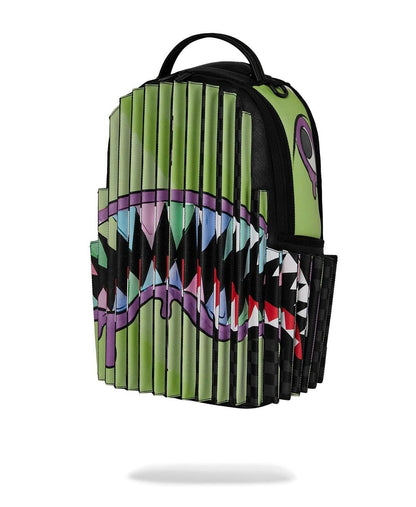 Zaino Sprayground verde nero INSANE ILLUSION ART CHANGING BACKPACK