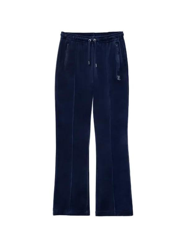Pantalone Juicy Couture con logo strass