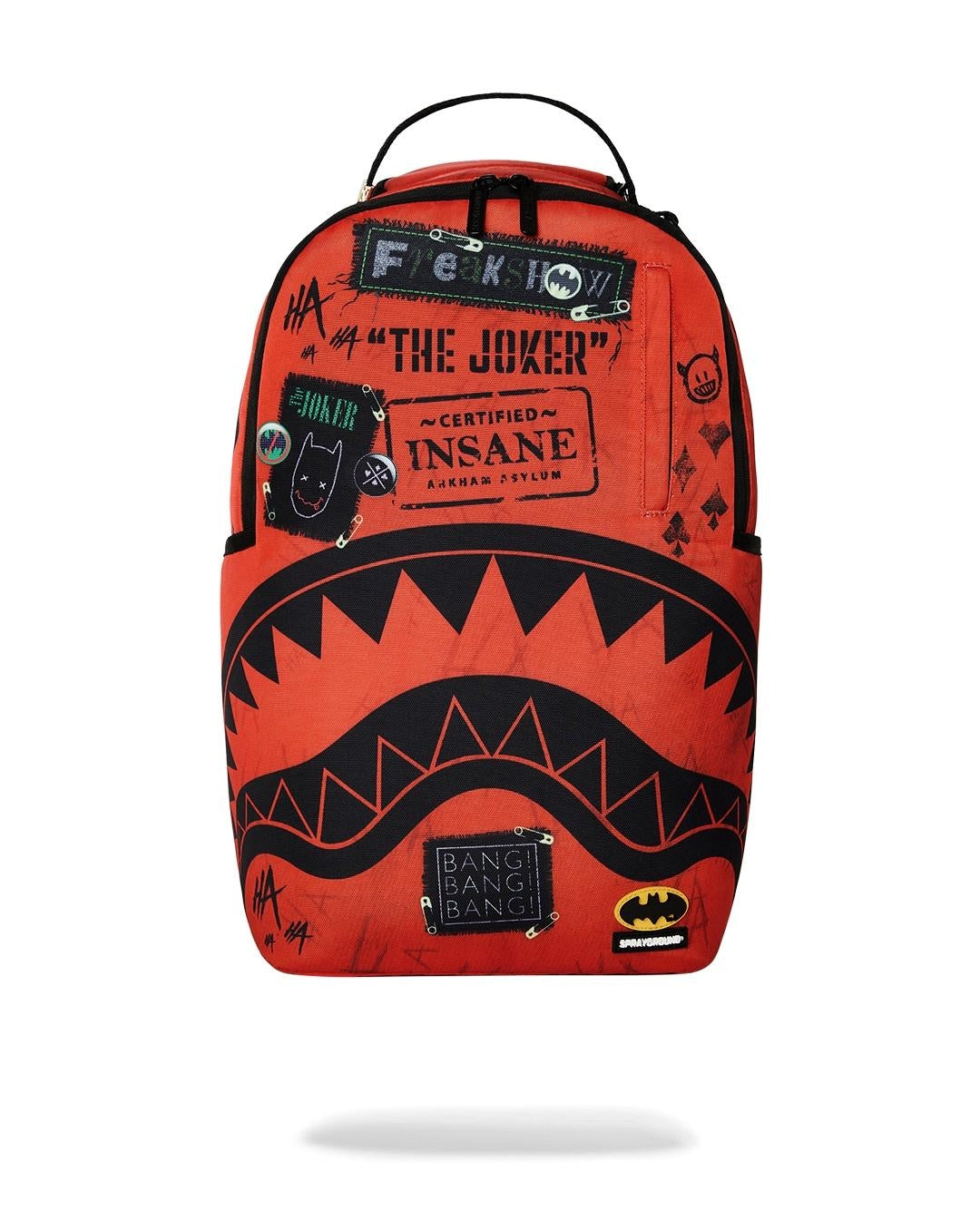 Zaino Sprayground rosso DC JOKER UPSIDE DOWN BACKPACK