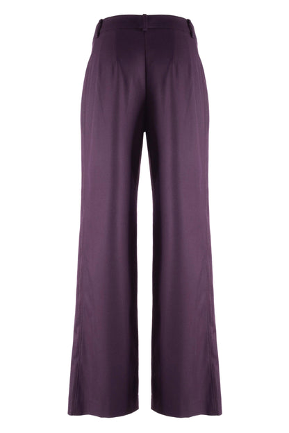 Pantalone Nenette con inserti laterali gessati