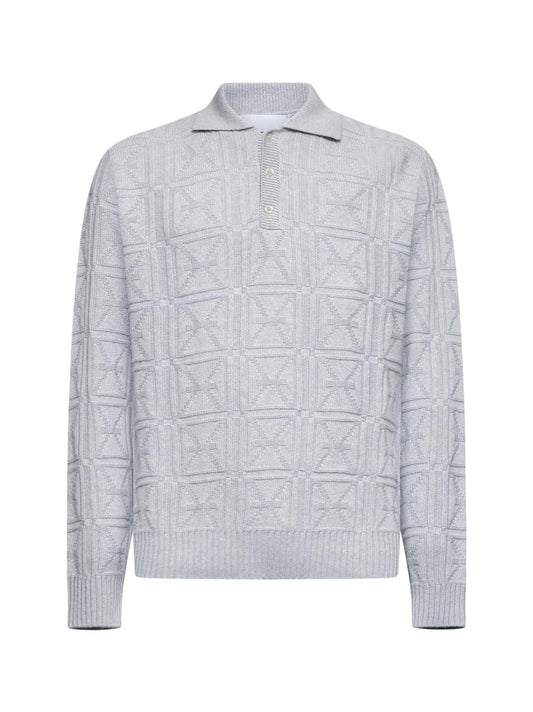 Maglia Richmond X polo in misto lana uomo