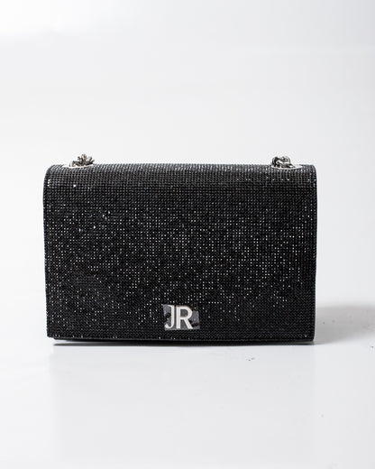 Borsa John Richmond con strass all-over donna
