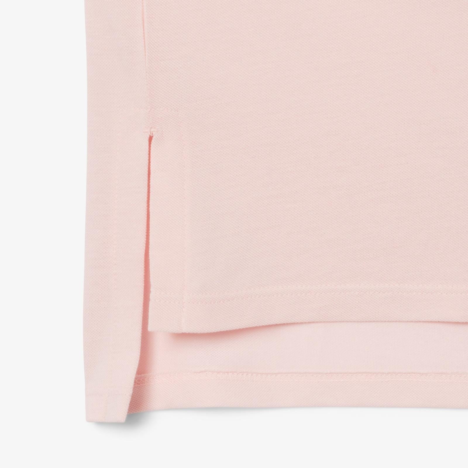 Polo Lacoste in fluido pique donna