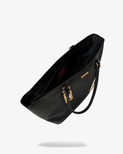Borsa Sprayground nero "GOLD AND DANGEROUS TOTE"