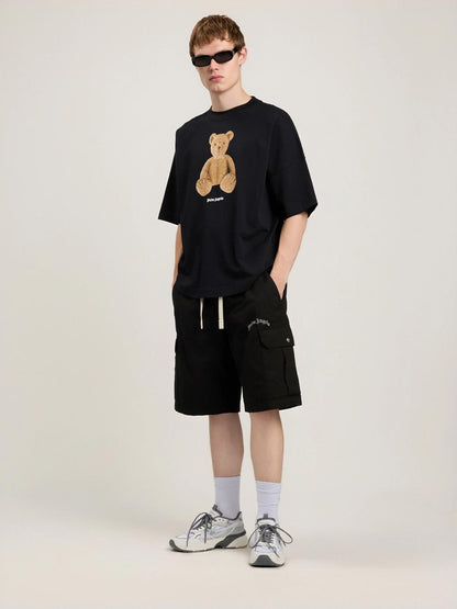 Bermuda Palm Angels "Curved Logo Loose Cargo" uomo