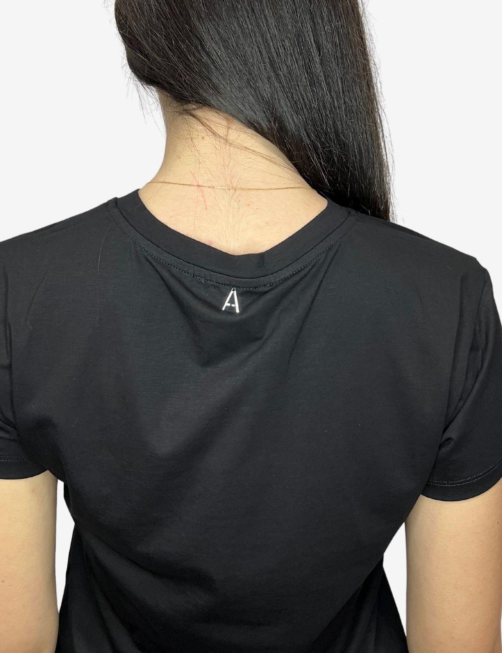 T-Shirt Twinset Actitude con stampa donna