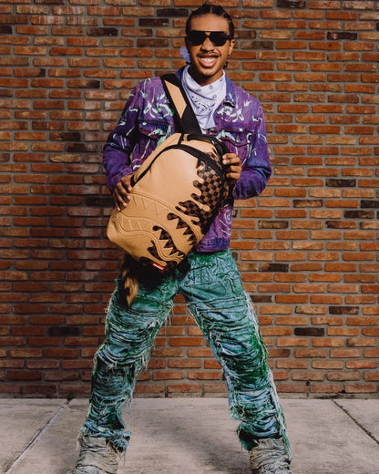 Zaino Sprayground marrone HENNY MELT BACKPACK
