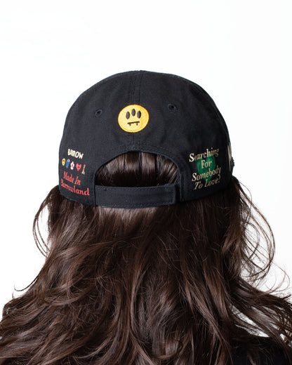 Cappello Barrow con visiera e logo stampato