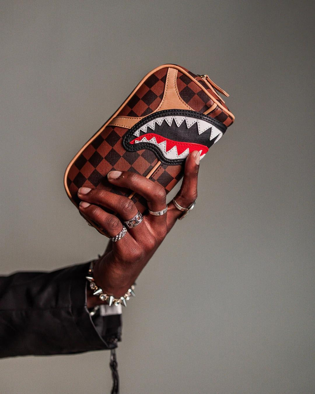 Pochette Sprayground marrone Hennyville  pencil pouch