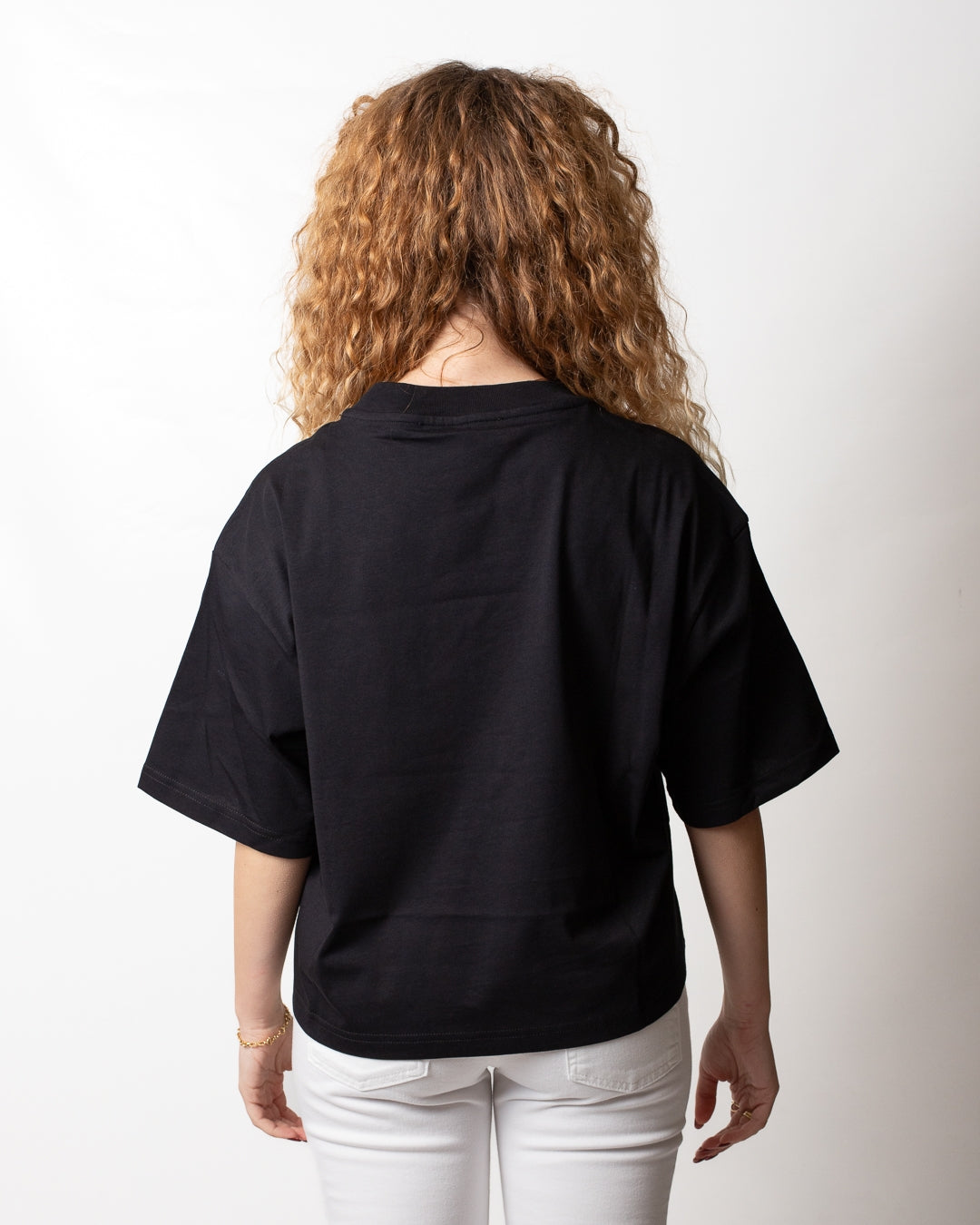 T-Shirt Iceberg boxy fit con ricamo donna