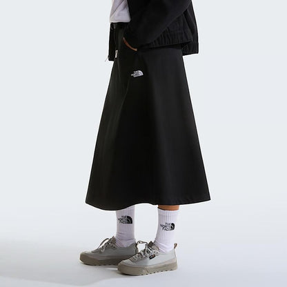 Gonna The North Face in twill con cintura donna