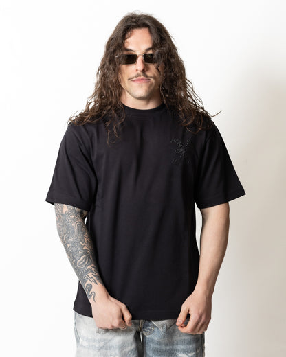 T-Shirt Richmond X con ricamo e strass uomo