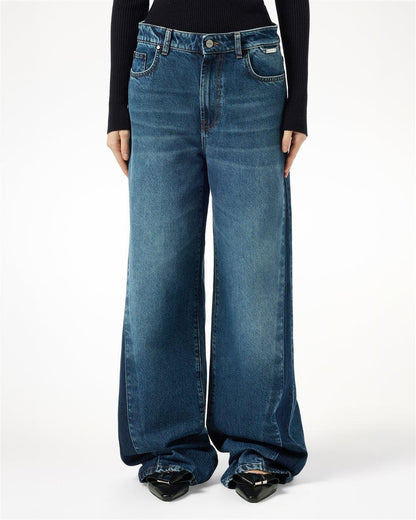 Jeans Iceberg a palazzo cinque tasche