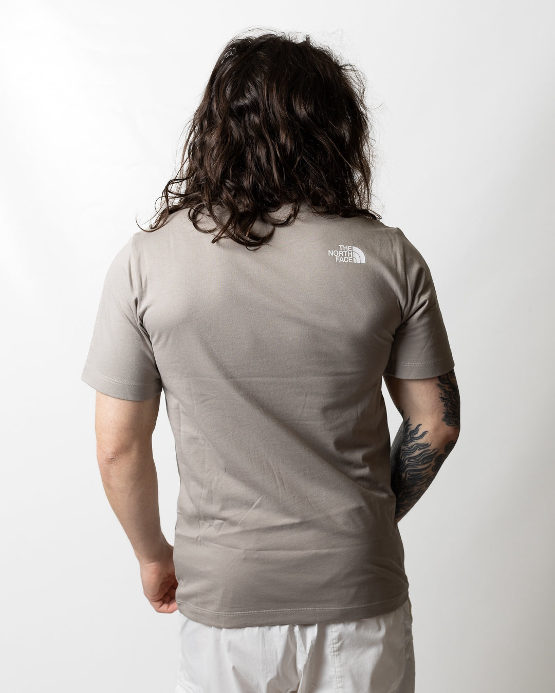T-Shirt The North Face regular maxi logo uomo