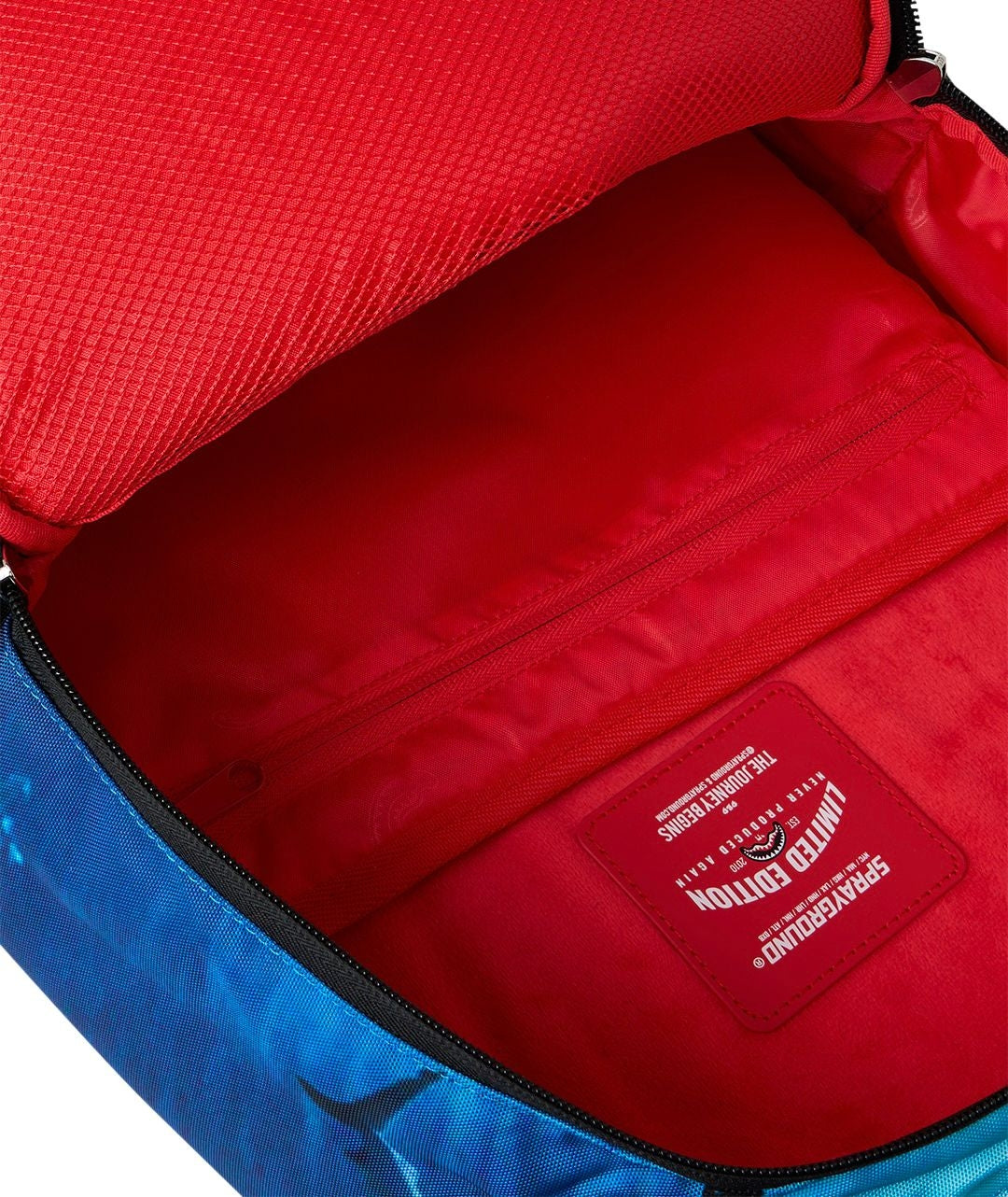 Zaino Sprayground blu SHARK UNDER WATER WITH MONEY BACKPACK 