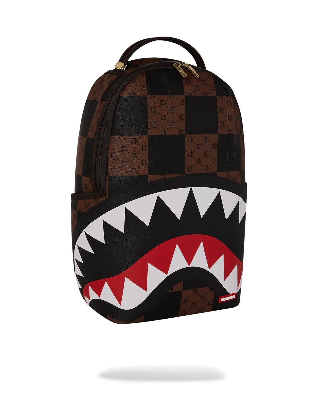 Zaino Sprayground marrone "Enlarged check paris backpack"