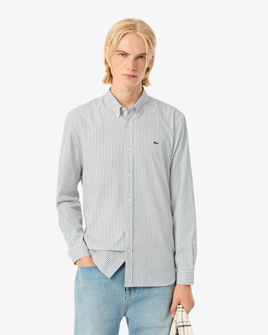 Camicia Lacoste regular fit a strisce uomo