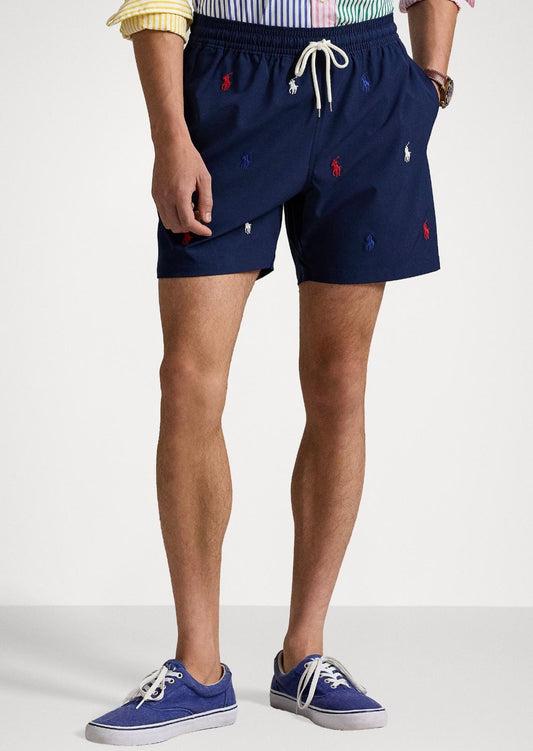 Boxer mare Polo Ralph Lauren con ricami all-over uomo