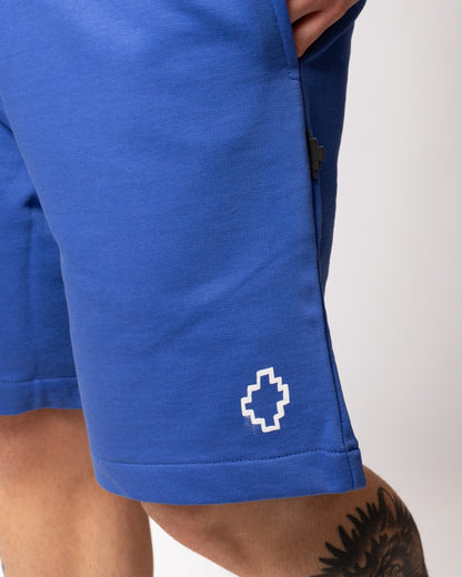 Bermuda Marcelo Burlon in felpa con logo "County" uomo