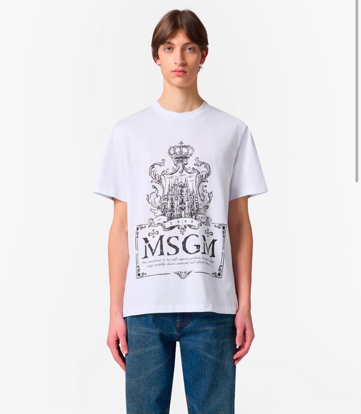T-Shirt MSGM "Est 2009"