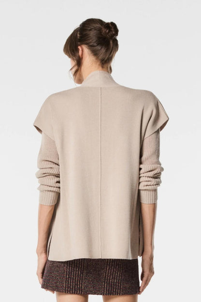 Gilet Nenette in misto lana donna