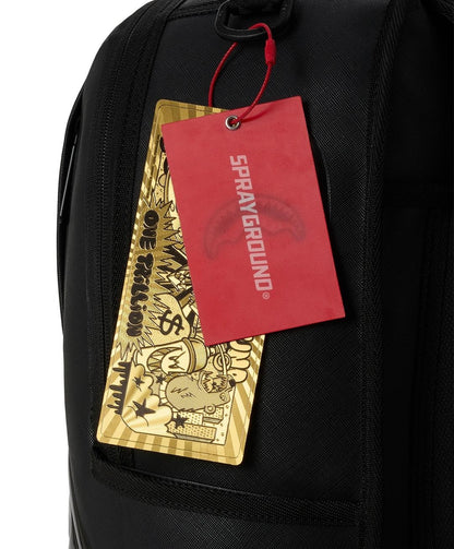 Zaino Sprayground nero BLACKED OUT METALLIC DRIP BACKPACK 