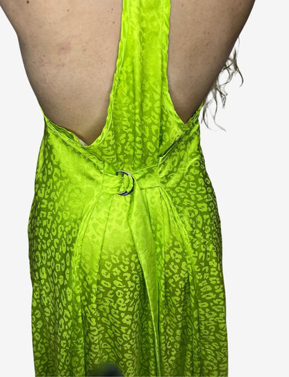 Abito Jaycì in raso animalier donna