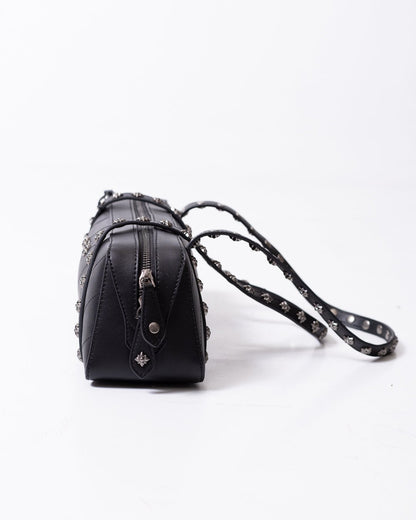 Borsa John Richmond con logo "JR" e borchie