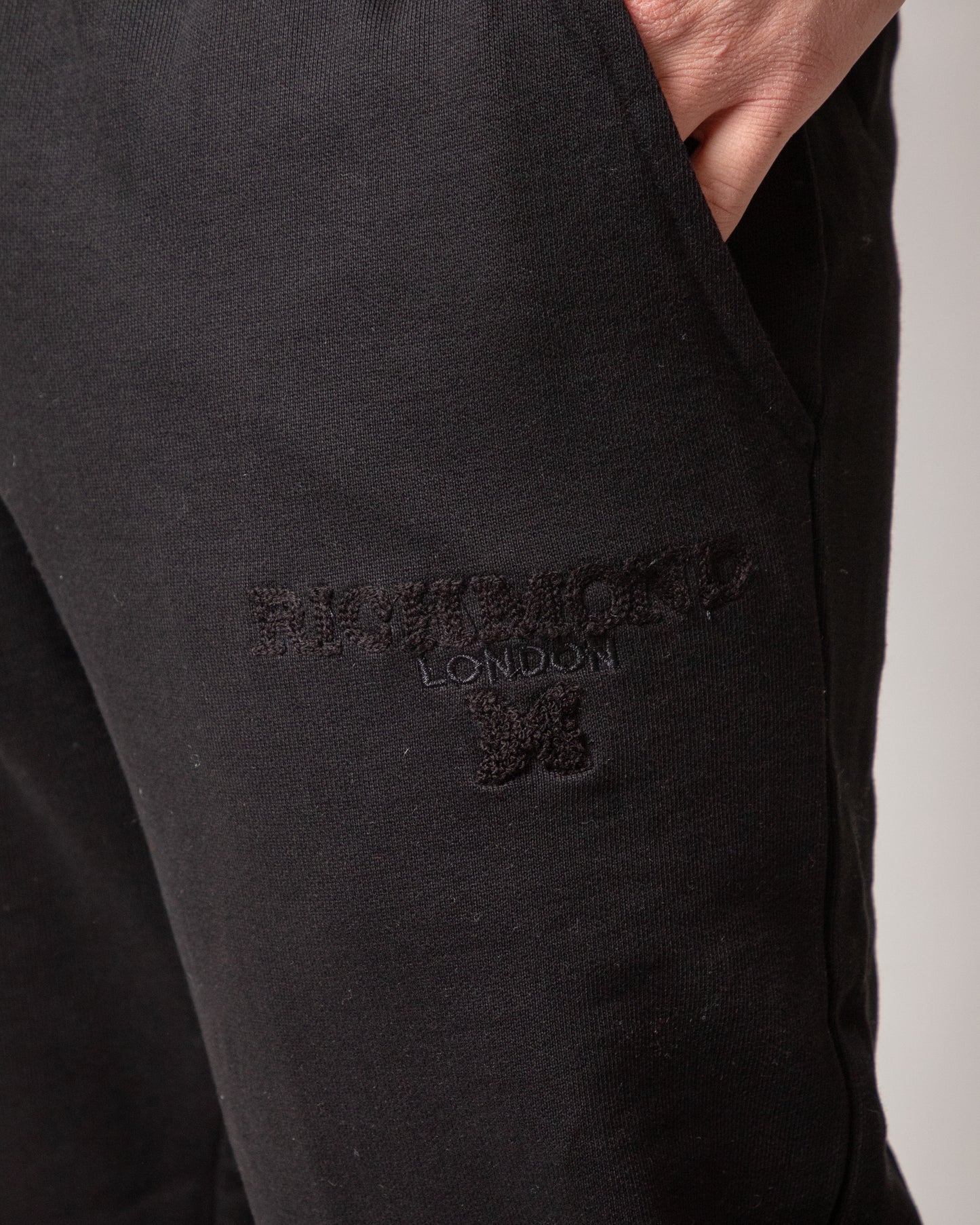 Pantalone Richmond X in felpa con logo in spugna uomo