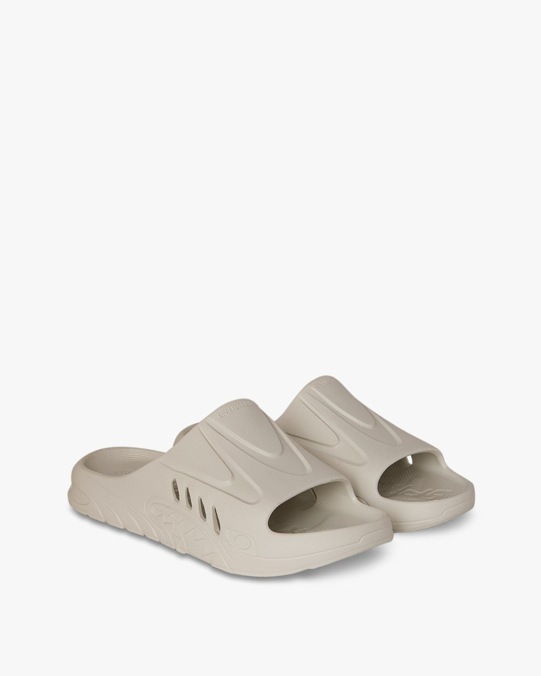 Ciabatte Sprayground bianco SHARK SLIDE WHITE  