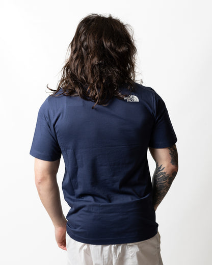 T-Shirt The North Face regular maxi logo uomo