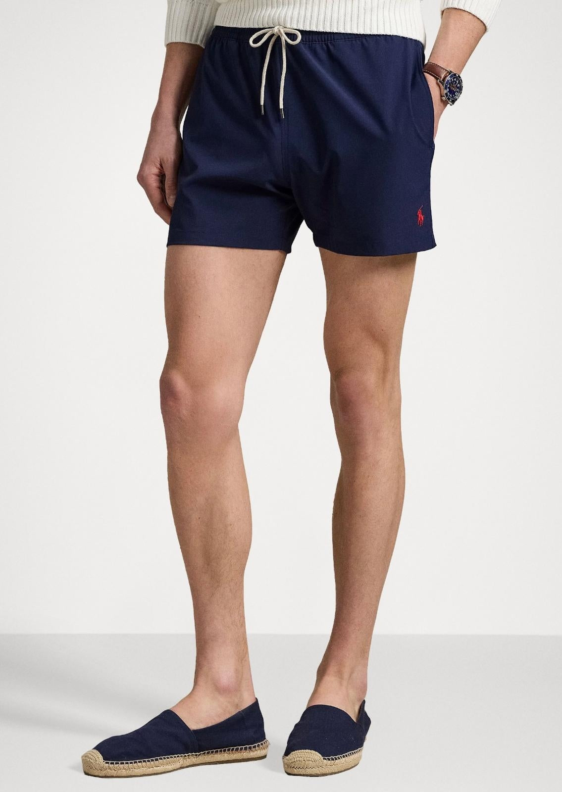Boxer mare Polo Ralph Lauren basic con ricamo uomo