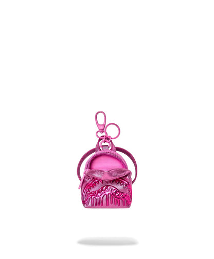 Portachiavi Sprayground rosa METALLIC PINK METALLIC DRIP BACKPACK KEYCHAIN 