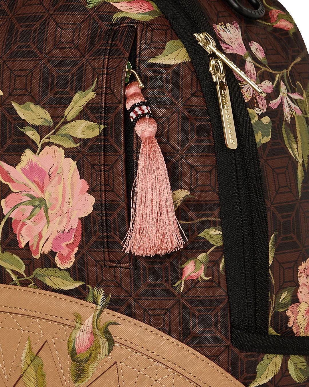 Zaino Sprayground marrone "AI Henny floral backpack"