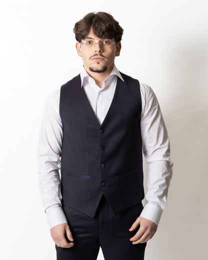 Abito Daniele Alessandrini "Sartoria" con gilet uomo