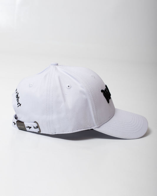 Cappello Disclaimer con logo in rilievo