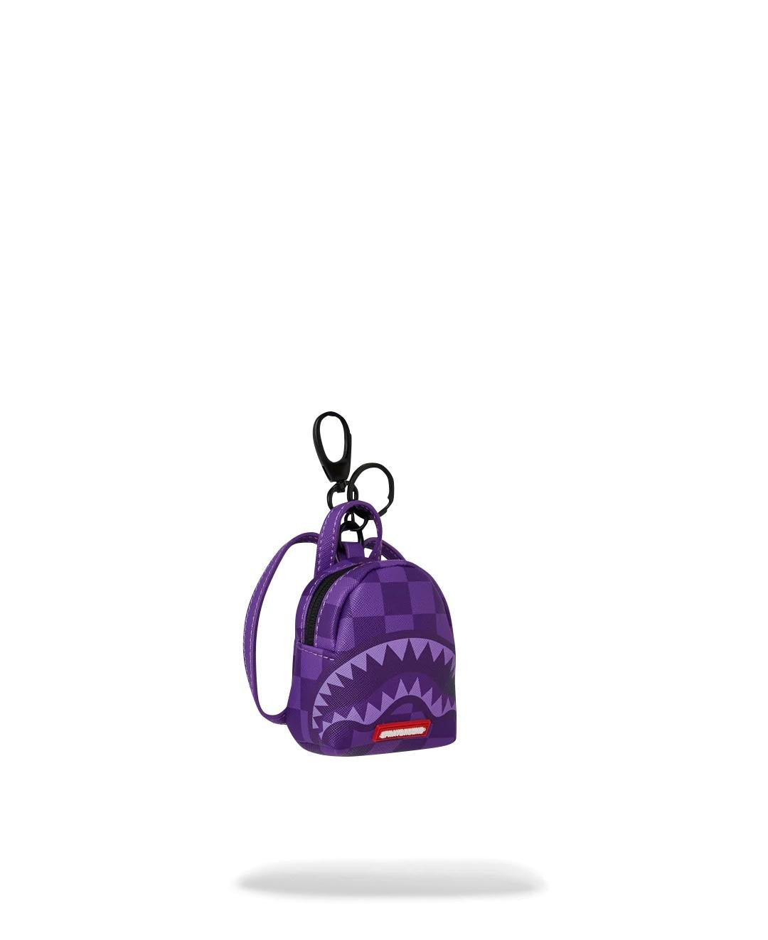 Portachiavi Sprayground viola Purple shark sharks in paris keychain