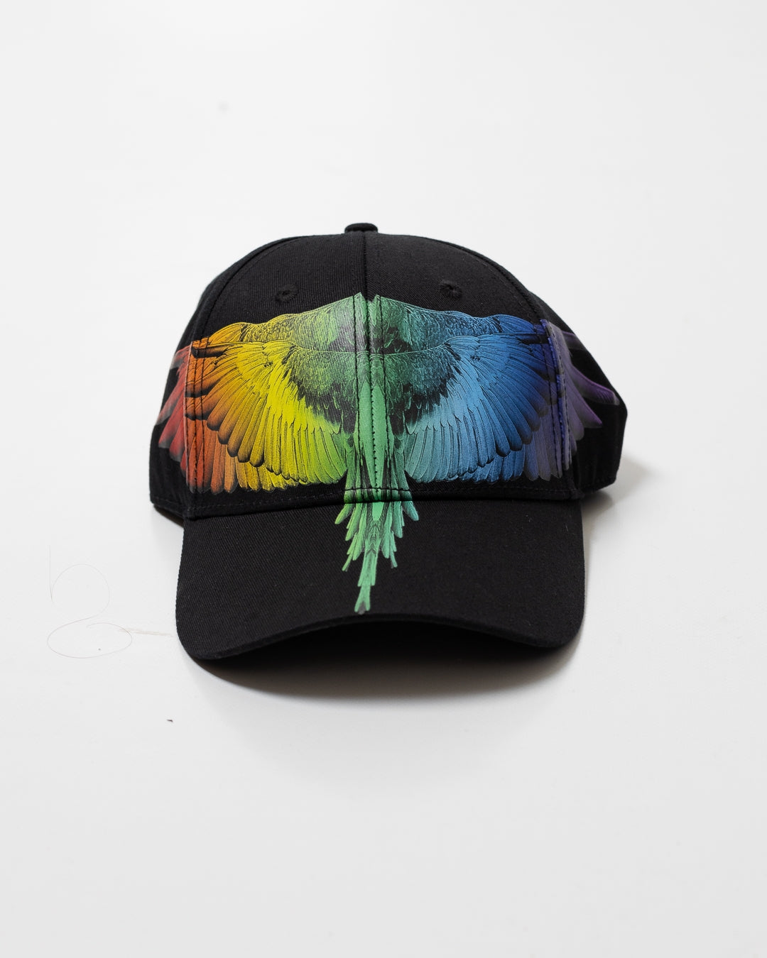 Cappello Marcelo Burlon con visiera "Icon Wings Rainbow"