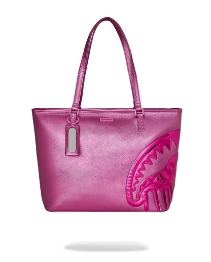 Borsa Sprayground fucsia METALLIC PINK METALLIC DRIP TOTE