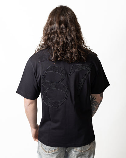 T-Shirt Richmond X con ricamo e strass uomo