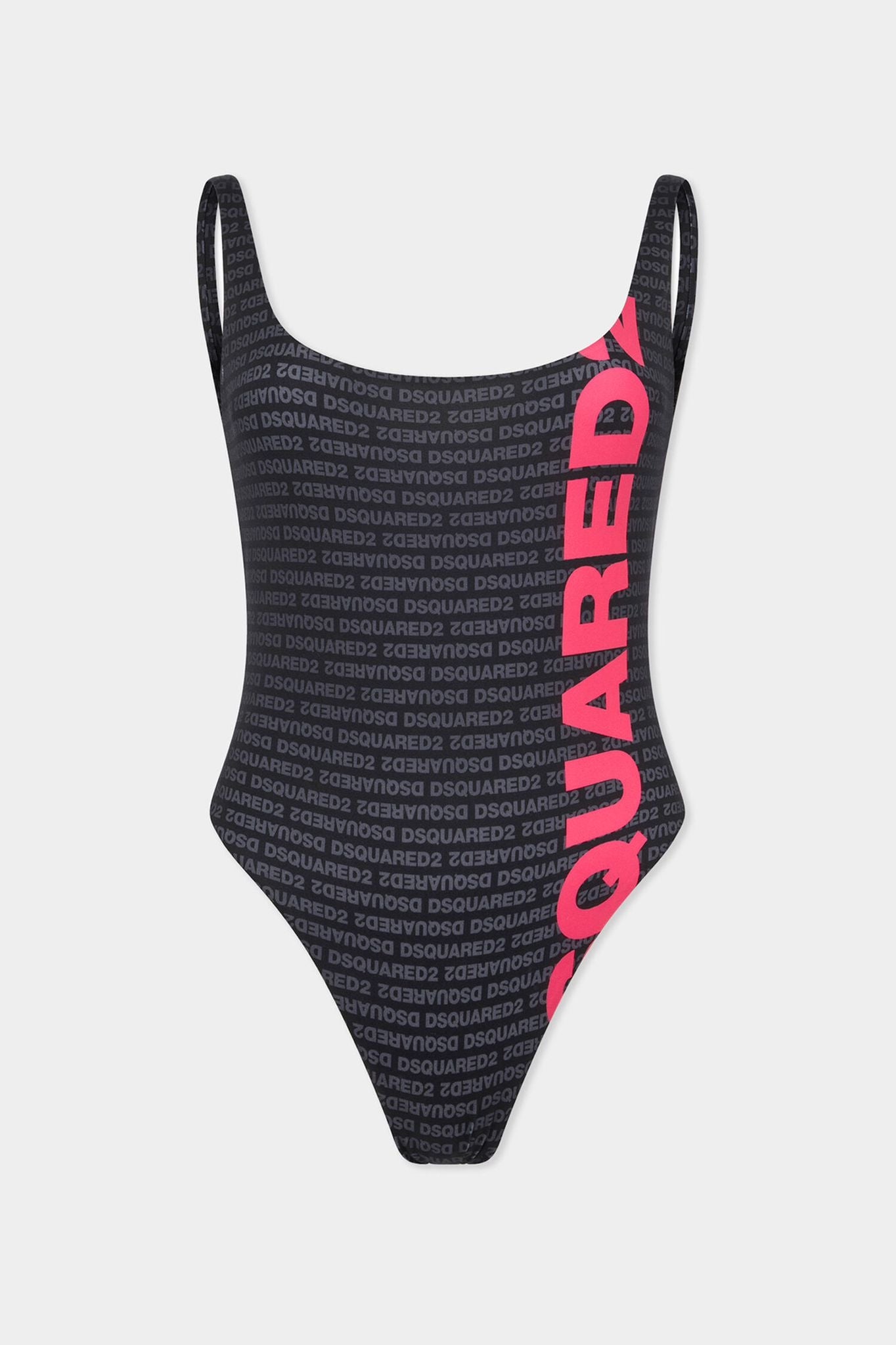 Costume intero Dsquared2 con logo all-over donna