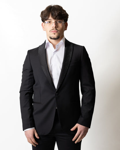 Abito Daniele Alessandrini "Sartoria" con strass uomo